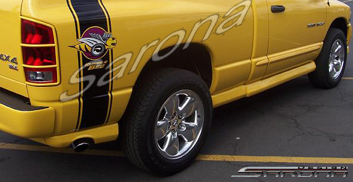 Custom Dodge Ram  Truck Side Skirts (2002 - 2008) - $590.00 (Part #DG-008-SS)